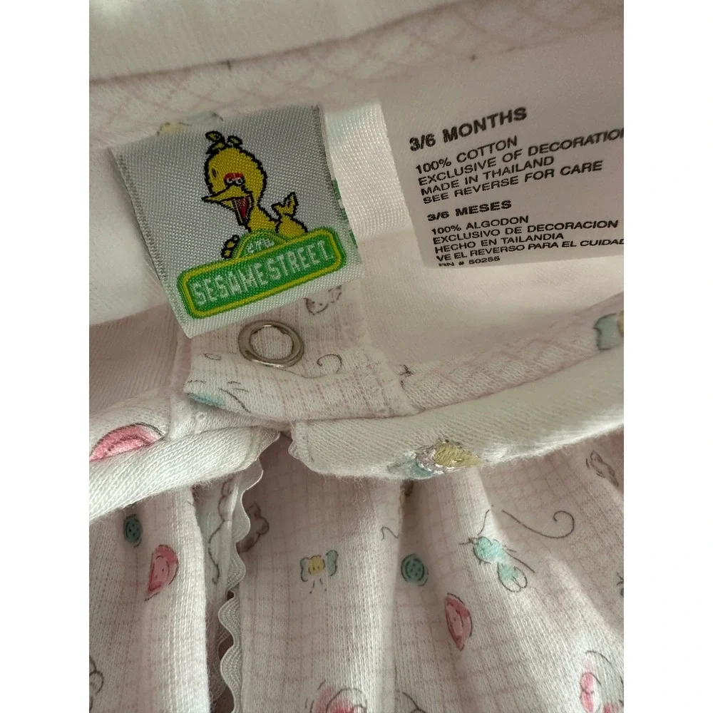 Nwt Sesame Street 2pc Vintage 80s outfit set 3-6m